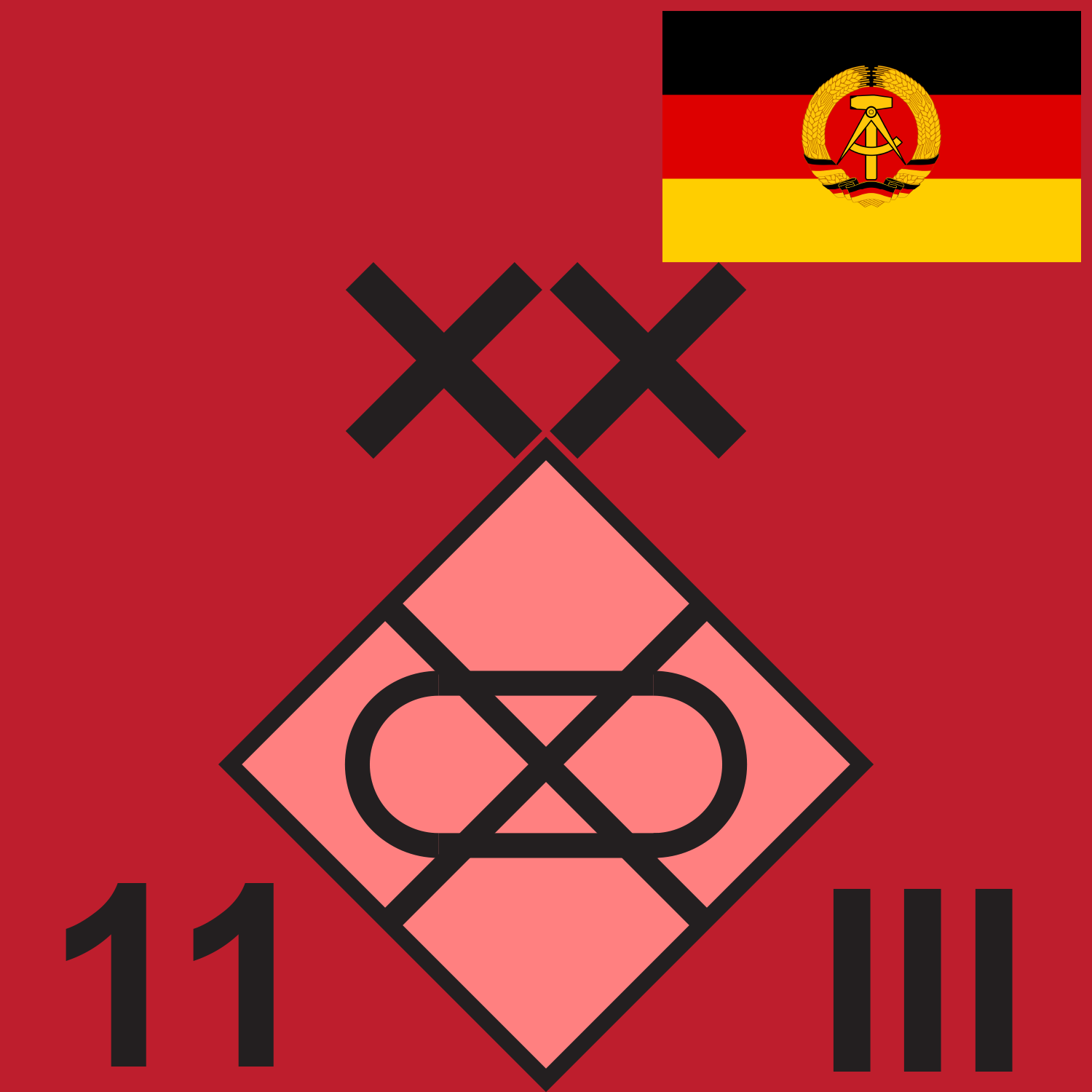 RED GDR 11 MRD 1989